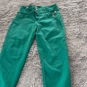 Emerald Green Women's Skinny Jeans